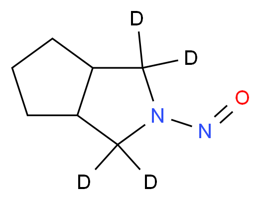 N-Nitroso-3-azabicyclo[3.3.0]octane-d4_Molecular_structure_CAS_)