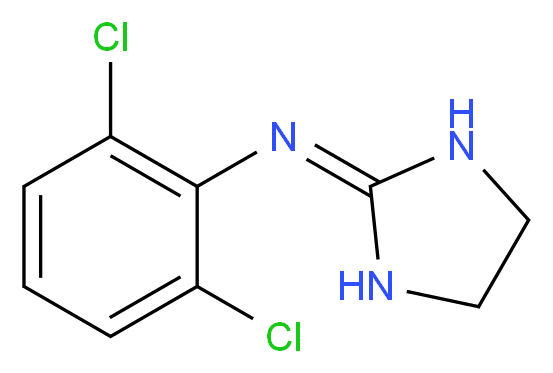 2,6-DICHLORO-N-IMIDAZOLIDIN-2-YLIDENEANILINE_Molecular_structure_CAS_)
