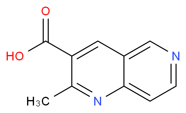 2-Methyl-1,6-naphthyridine-3-carboxylic acid_Molecular_structure_CAS_387350-63-2)