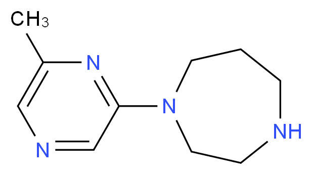 1-(6-methylpyrazin-2-yl)-1,4-diazepane_Molecular_structure_CAS_869901-23-5)