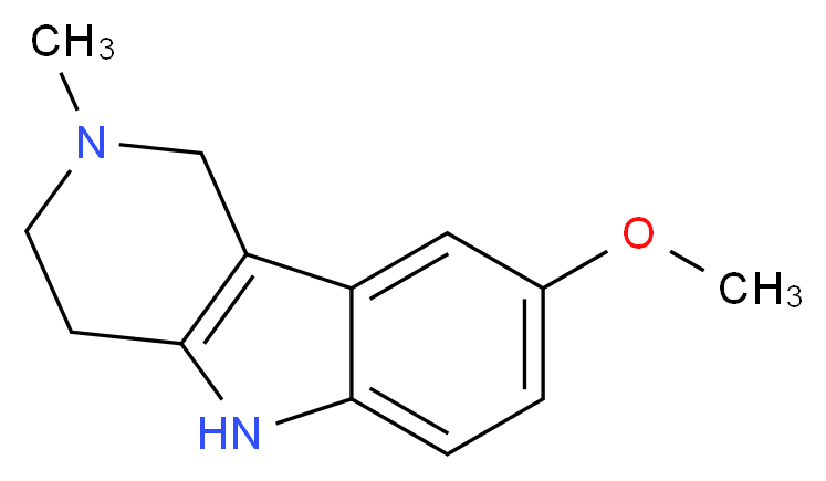 8-Methoxy-2-methyl-2,3,4,5-tetrahydro-1H-pyrido[4,3-b]indole_Molecular_structure_CAS_)
