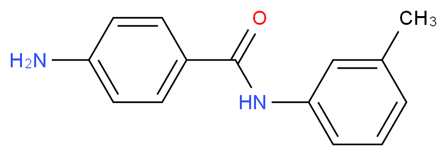 4-Amino-N-(3-methylphenyl)benzamide_Molecular_structure_CAS_)