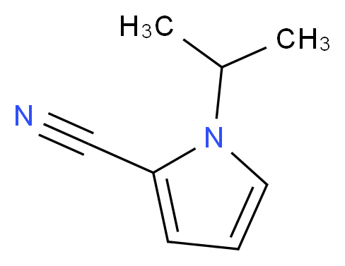 1-isopropyl-1H-pyrrole-2-carbonitrile_Molecular_structure_CAS_101001-62-1)