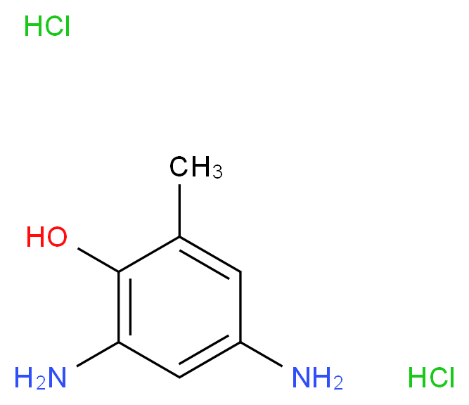2,4-Diamino-6-methylphenol dihydrochloride_Molecular_structure_CAS_81028-94-6)