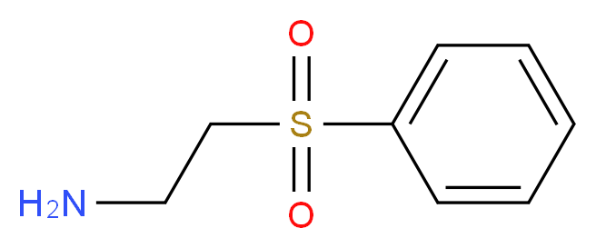 2-(benzenesulfonyl)ethan-1-amine_Molecular_structure_CAS_)