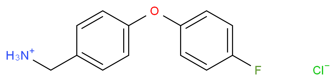4-(4-Fluorophenoxy)benzylamine hydrochloride_Molecular_structure_CAS_568565-86-6)