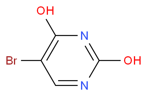 5-bromopyrimidine-2,4-diol_Molecular_structure_CAS_)