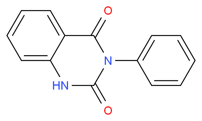 3-Phenyl-2,4(1H,3H)-quinazolinedione_Molecular_structure_CAS_603-23-6)