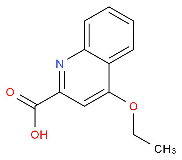 4-ethoxyquinoline-2-carboxylic acid_Molecular_structure_CAS_)