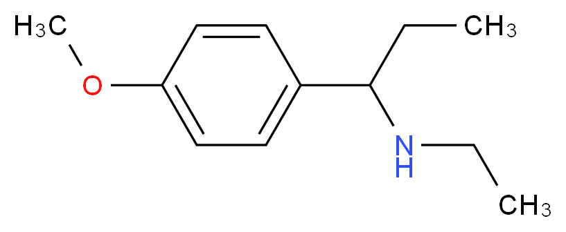N-ethyl-1-(4-methoxyphenyl)propan-1-amine_Molecular_structure_CAS_40023-81-2)