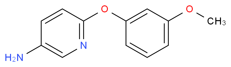 6-(3-methoxyphenoxy)pyridin-3-amine_Molecular_structure_CAS_305801-13-2)