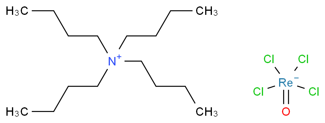 Tetrabutylammonium tetrachlorooxorhenate(V)_Molecular_structure_CAS_53675-30-2)