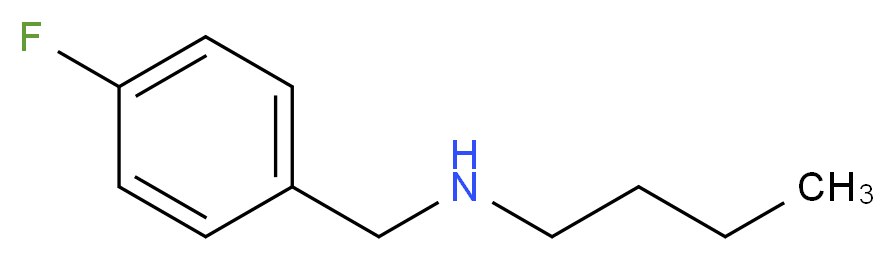 N-(4-fluorobenzyl)-1-butanamine_Molecular_structure_CAS_60509-35-5)