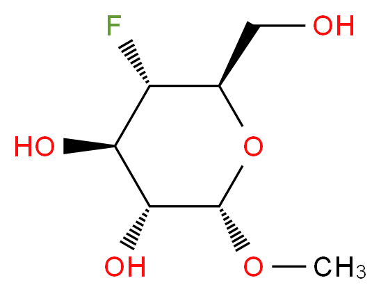 Methyl 4-Deoxy-4-fluoro-α-D-glucose_Molecular_structure_CAS_56926-53-5)