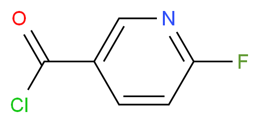 6-Fluoronicotinoyl chloride_Molecular_structure_CAS_65352-94-5)