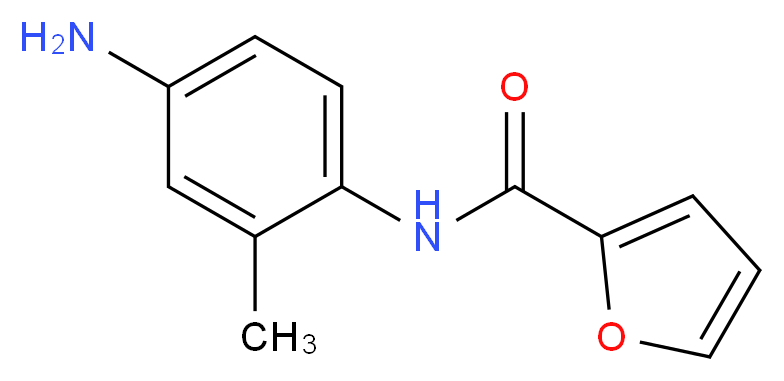 N-(4-amino-2-methylphenyl)furan-2-carboxamide_Molecular_structure_CAS_)