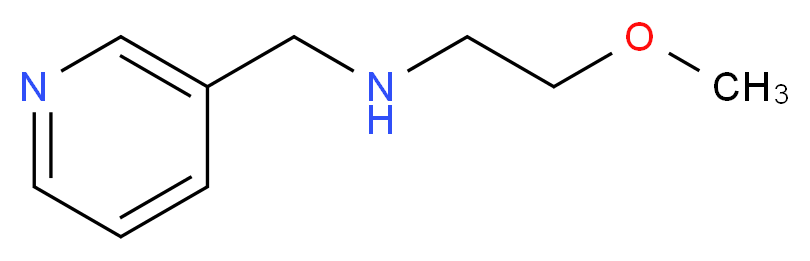 (2-methoxyethyl)(pyridin-3-ylmethyl)amine_Molecular_structure_CAS_)