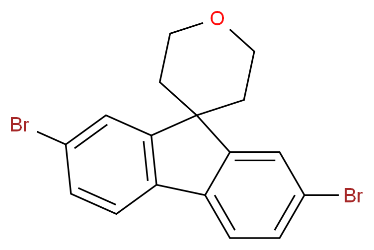 2,7-Dibromo-2',3',5',6'-tetrahydrospiro[fluorene-9,4'-pyran]_Molecular_structure_CAS_934269-17-7)