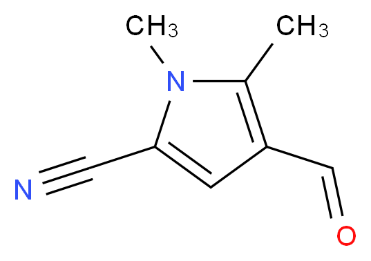 4-Formyl-1,5-dimethyl-1H-pyrrole-2-carbonitrile_Molecular_structure_CAS_565191-91-5)