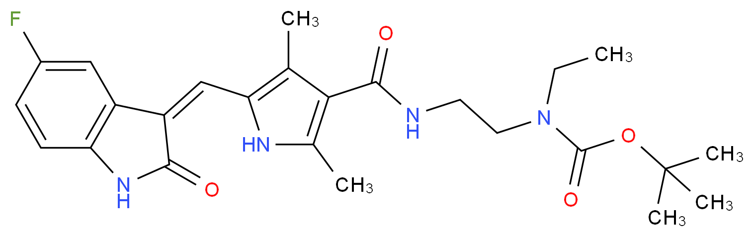 N-Boc-N-desethyl Sunitinib_Molecular_structure_CAS_1246833-23-7)