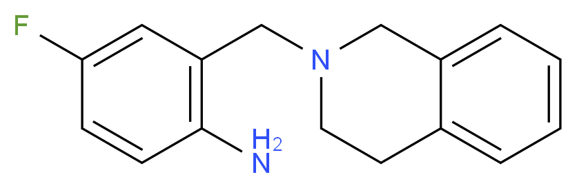 2-[3,4-Dihydro-2(1H)-isoquinolinylmethyl]-4-fluoroaniline_Molecular_structure_CAS_)