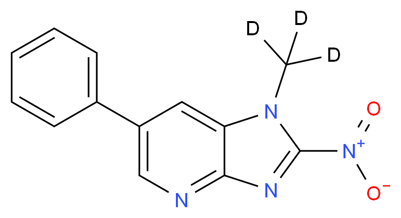 1-Methyl-2-nitro-6-phenylimidazo[4,5-B]pyridine-d3_Molecular_structure_CAS_303173-40-2)