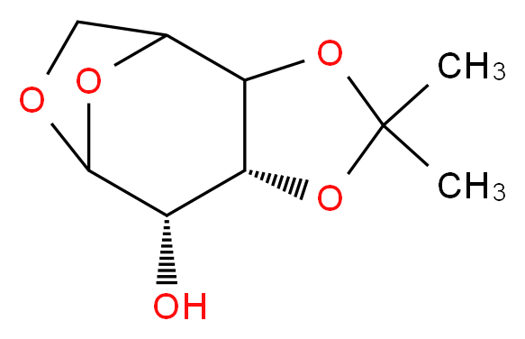 1,6-Anhydro-3,4-O-isopropylidene-β-D-galactopyranose_Molecular_structure_CAS_52579-97-2)