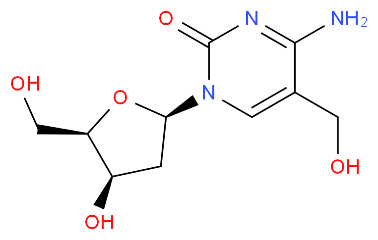 5-(Hydroxymethyl)-2'-deoxycytidine_Molecular_structure_CAS_7226-77-9)