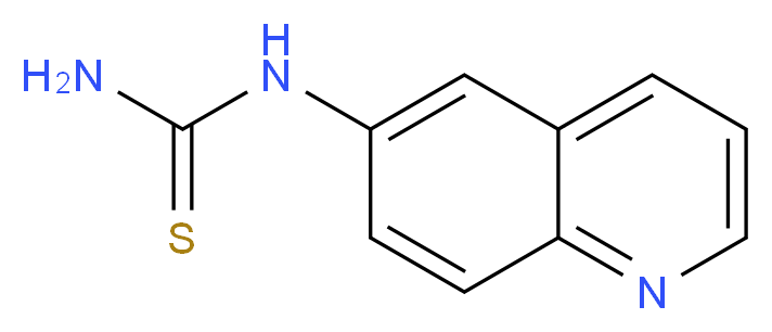 N-quinolin-6-ylthiourea_Molecular_structure_CAS_)