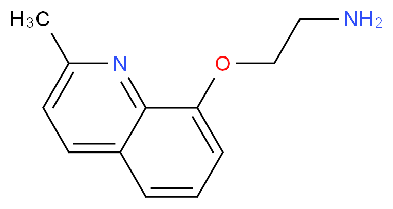 2-[(2-methyl-8-quinolinyl)oxy]ethanamine_Molecular_structure_CAS_1094492-24-6)