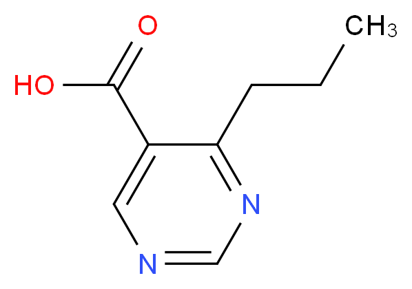 4-propyl-5-pyrimidinecarboxylic acid_Molecular_structure_CAS_1250812-18-0)