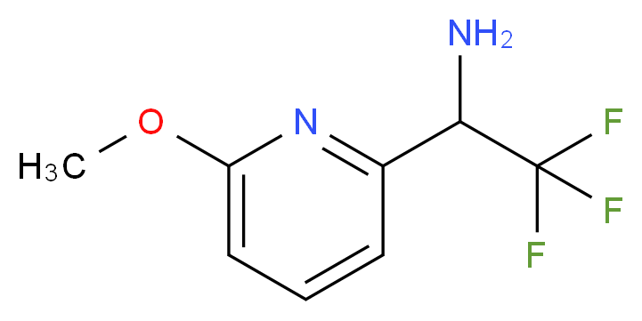 2,2,2-trifluoro-1-(6-methoxypyridin-2-yl)ethanamine_Molecular_structure_CAS_1060807-19-3)