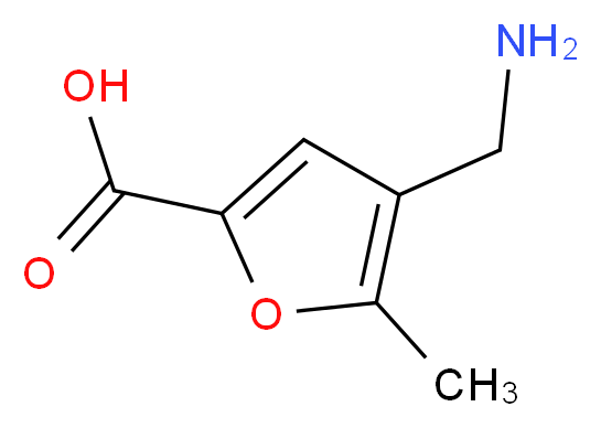 4-Aminomethyl-5-methyl-furan-2-carboxylic acid_Molecular_structure_CAS_)