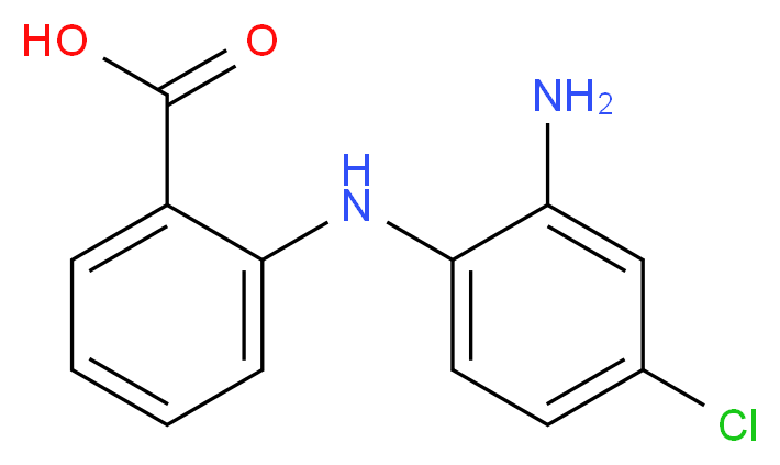 N-(2-Amino-4-chlorophenyl)anthranilic acid_Molecular_structure_CAS_67990-66-3)