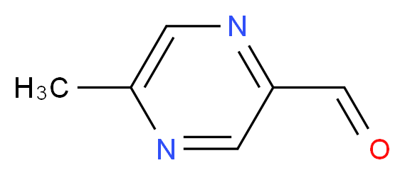 5-methylpyrazine-2-carbaldehyde_Molecular_structure_CAS_)