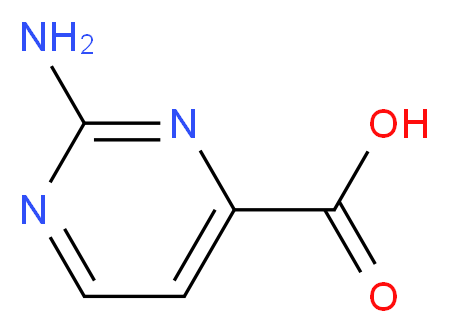 2-Aminopyrimidine-4-carboxylic acid_Molecular_structure_CAS_2164-65-0)