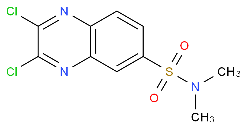 2,3-dichloro-N,N-dimethylquinoxaline-6-sulfonamide_Molecular_structure_CAS_)