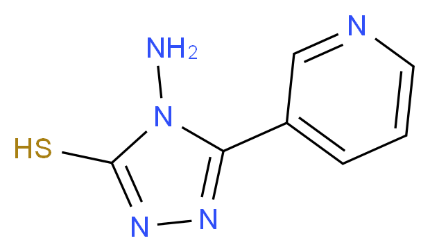 4-amino-5-pyridin-3-yl-4H-1,2,4-triazole-3-thiol_Molecular_structure_CAS_)