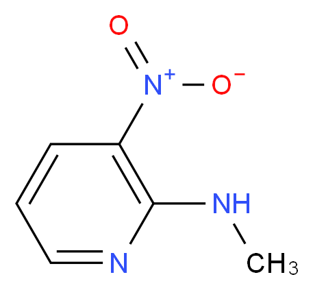 N-Methyl-3-nitro-2-pyridinamine_Molecular_structure_CAS_4093-88-3)