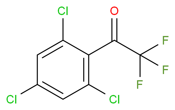 2,2,2-TRIFLUORO-1-(2,4,6-TRICHLORO-PHENYL)-ETHANONE_Molecular_structure_CAS_886371-44-4)