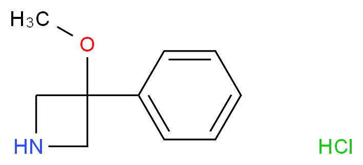 3-methoxy-3-phenylazetidine hydrochloride_Molecular_structure_CAS_)
