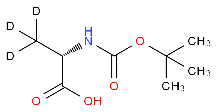 Boc-Ala-OH-3,3,3-d3_Molecular_structure_CAS_161602-47-7)