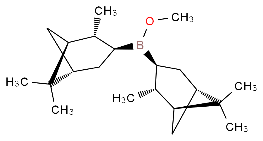 (+)-B-Methoxydiisopinocampheylborane_Molecular_structure_CAS_99438-28-5)