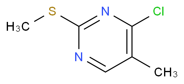 4-Chloro-5-methyl-2-(methylthio)pyrimidine_Molecular_structure_CAS_61044-96-0)