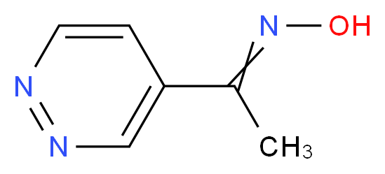 1-(Pyridazin-4-yl)ethanone oxiMe_Molecular_structure_CAS_51149-19-0)