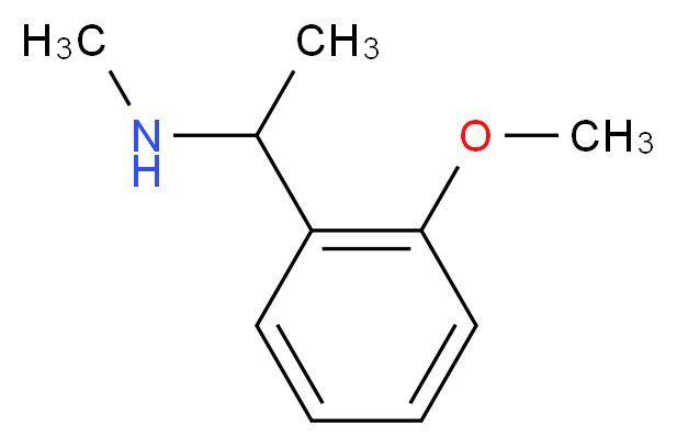 N-[1-(2-methoxyphenyl)ethyl]-N-methylamine_Molecular_structure_CAS_)