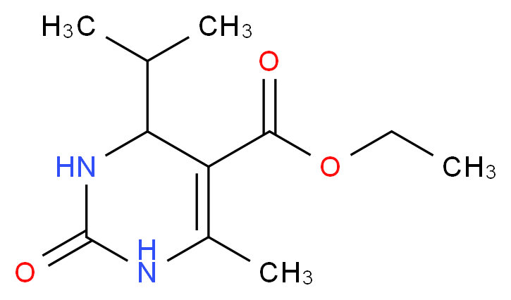 Ethyl 4-isopropyl-6-methyl-2-oxo-1,2,3,4-tetrahydro-5-pyrimidinecarboxylate_Molecular_structure_CAS_198826-86-7)