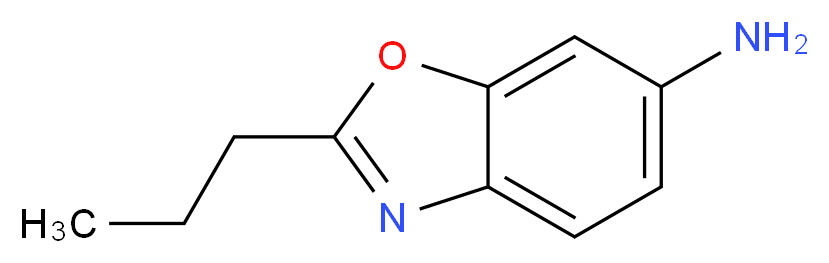 2-Propyl-1,3-benzoxazol-6-amine_Molecular_structure_CAS_)
