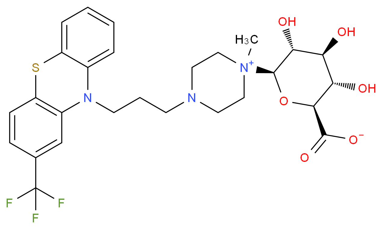 Trifluoperazine N-β-D-GlucuronideDISCONTINUED_Molecular_structure_CAS_165602-90-4)