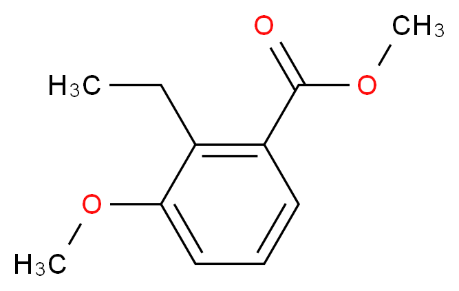 Methyl 2-ethyl-3-methoxybenzoate_Molecular_structure_CAS_108593-43-7)